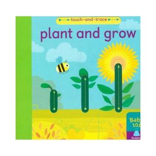 【麥克兒童外文】Plant And Grow-幼兒科普硬頁書