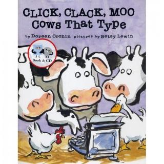 【麥克兒童外文】Click Clack Moo Cows That Type（平裝書＋CD）