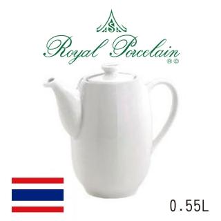 【Royal Porcelain泰國皇家專業瓷器】PRIMA咖啡壺/附蓋(泰國皇室御用白瓷品牌)