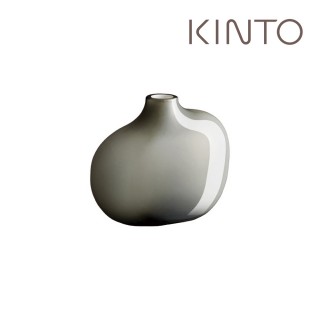 【Kinto】SACCO玻璃造型花瓶01- 灰