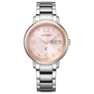 【CITIZEN 星辰】XC 代言人廣告款亞洲限定光動能女錶/32.5mm(EW2425-57W)