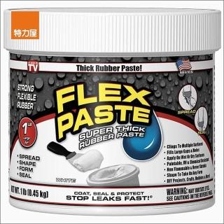 【特力屋】Flex Paste飛速防水補洞橡膠膏-白色1磅/454g