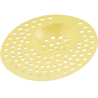 【GHIDINI】簡約水槽濾網 奶油黃11.5cm(出水口 排水孔 過濾網)