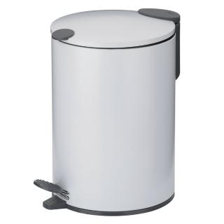 【KELA】Mats腳踏式垃圾桶 白3L(回收桶 廚餘桶 踩踏桶)