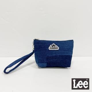 【Lee 官方旗艦】中性 包包 / 牛仔小手提袋 附腕帶 牛仔藍(LL210386005)