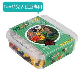 【Hama】600顆大拼豆幼兒早教學習組合(旅行輕裝盒-蝸牛)