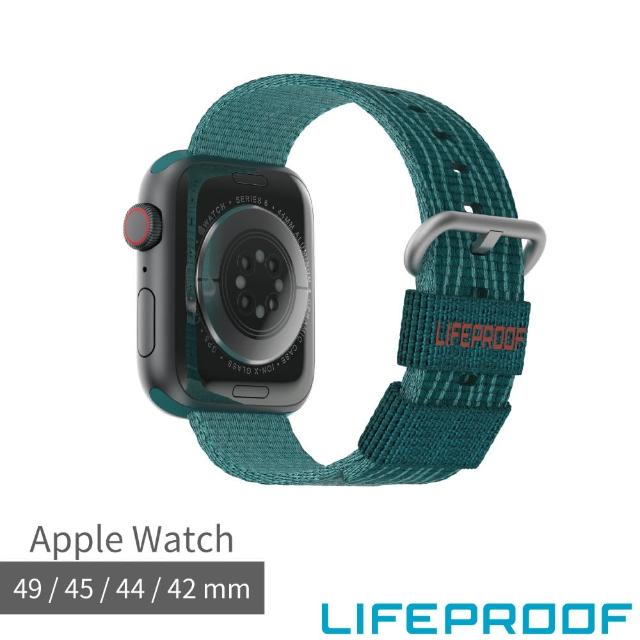 【LifeProof】Apple Watch 42/44/45/49mm 環保防水錶帶(海洋綠)