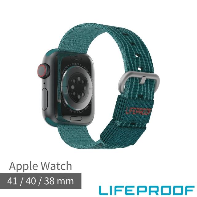 【LifeProof】Apple Watch 38/40/41mm 環保防水錶帶(海洋綠)