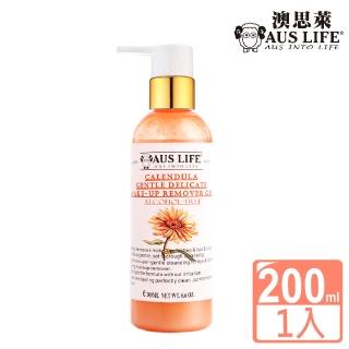 【AUS LIFE 澳思萊】金盞花溫和全臉卸妝凝露200ml(金盞花精萃 溫和卸妝 呵護肌膚)