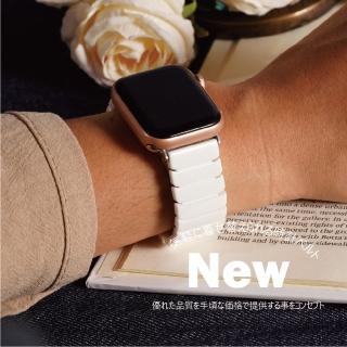 【蘋果庫Apple Cool】Apple Watch S7/S6/SE/5/4 38/40/41mm 實心鎧甲陶瓷帶