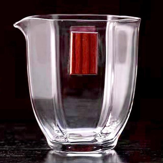 【豐曜】玻璃稜型六角茶海(玻璃茶具)