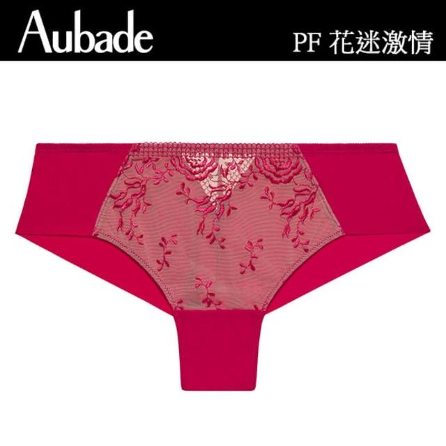 【Aubade】花迷激情低腰三角褲-PF(玫紅)