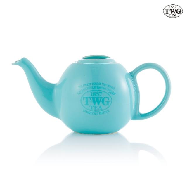 【TWG Tea】專屬賣場 現代藝術蘭花系列茶壺 Orchid Teapot(海綠/500ml)
