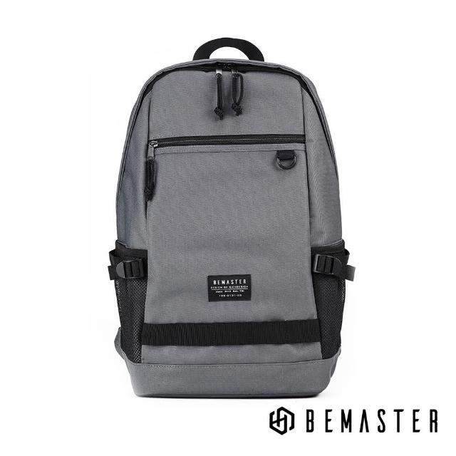 【BeMaster】輕旅 15 吋雙肩電腦後背包(灰色/後背包)
