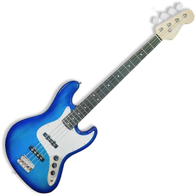 【JYC Music】嚴選CHECK SAVE電貝斯-經典Fender外型/藍色/附贈5好禮(藍色電貝斯)
