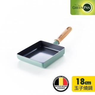 【GreenPan】Mayflower系列陶瓷不沾鍋玉子燒鍋(14 x 18 cm)