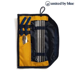 【United by Blue】防潑水餐具收納包組 Utensil Kit 814-112 素色款(休閒 旅遊 居家 撥水 環保吸管 餐具)