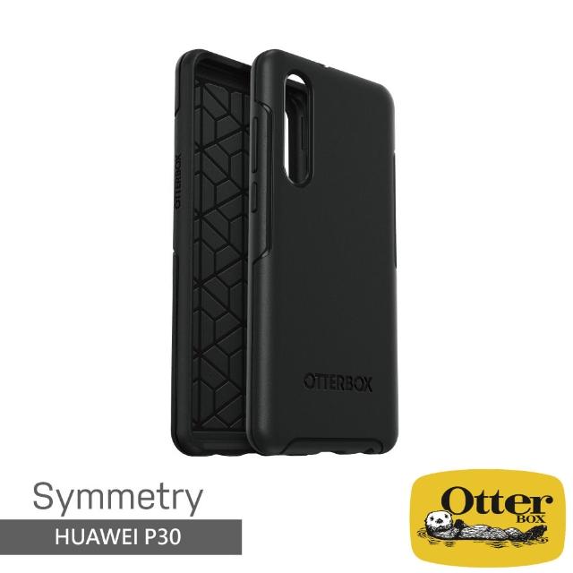 【OtterBox】華為 HUAWEI P30 6.1吋 Symmetry炫彩幾何保護殼(黑)