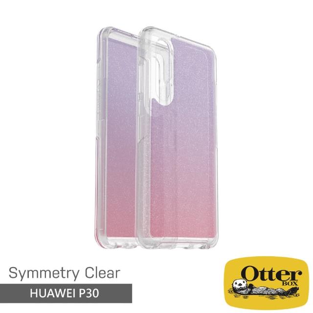 【OtterBox】華為 HUAWEI P30 6.1吋 Symmetry炫彩透明保護殼(炫彩紅)