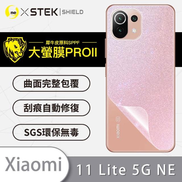 【o-one大螢膜PRO】Xiaomi小米11 Lite 5G NE 滿版手機背面保護貼