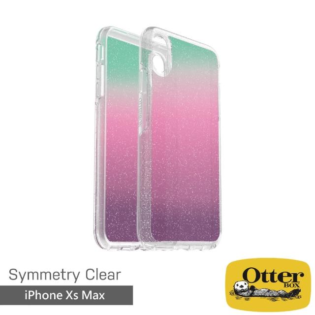 【OtterBox】iPhone Xs Max 6.5吋 Symmetry炫彩透明保護殼(Gradient Energy炫彩)