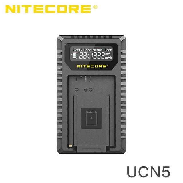 【Nitecore】UCN5 液晶雙槽充電器