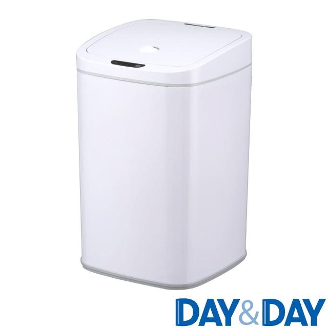 【DAY&DAY】白色電子感應自動環保桶垃圾桶16L