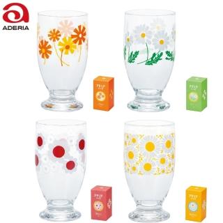 【ADERIA】日本復古玻璃杯 4款 335ml 昭和系列(玻璃杯)