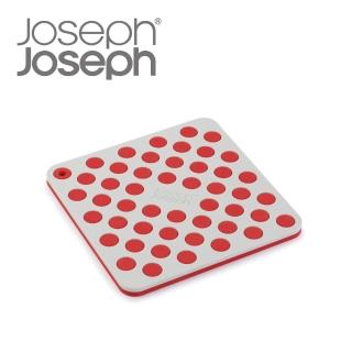 【Joseph Joseph】DUO 可扣式隔熱墊兩件組(方形/紅灰)