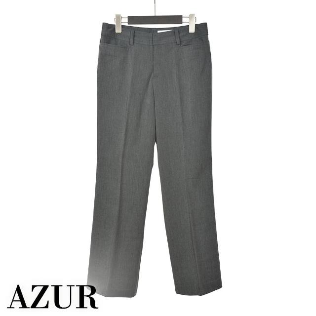 【AZUR】基本OL百搭直筒西裝褲