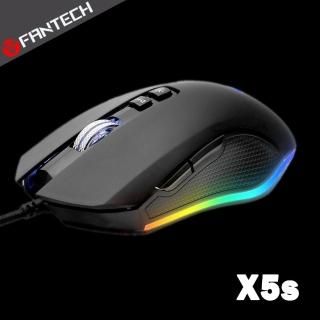 【FANTECH】RGB燈效金屬滾輪專業電競遊戲滑鼠(X5s)