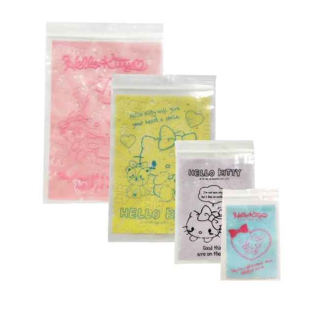 【收納王妃】三麗鷗 Hello Kitty 多用途夾鏈袋 PE收納袋(8組/多尺寸共140入)
