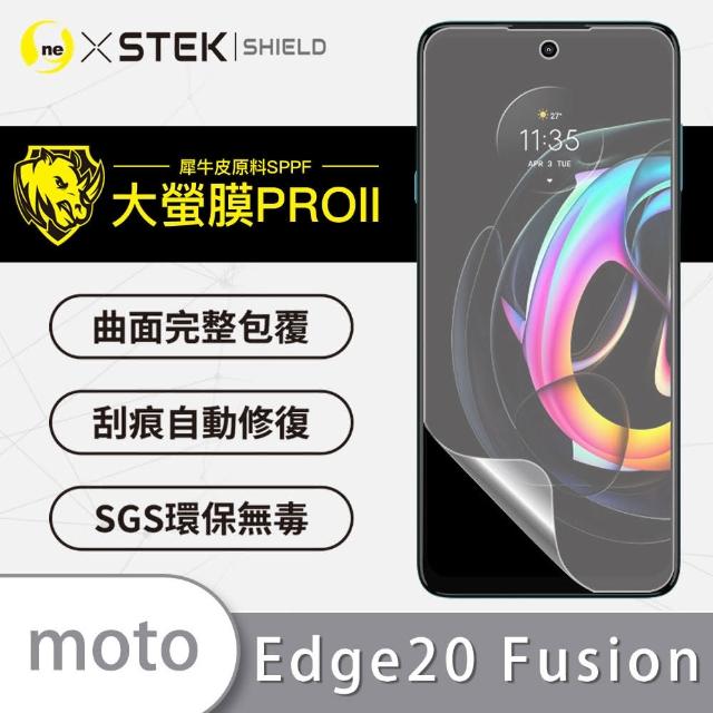 【o-one大螢膜PRO】Motorola edge 20 fusion 滿版手機螢幕保護貼