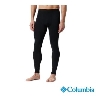 【Columbia 哥倫比亞 官方旗艦】男款- Omni-Heat 3D 保暖快排內著長褲-黑色(UAO07680BK / 快排.保暖.透氣)