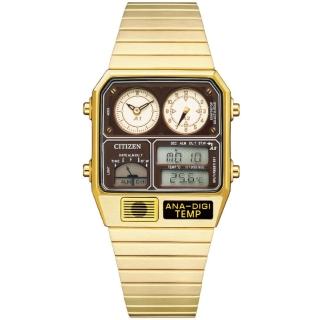 【CITIZEN 星辰】Chronograph系列 型男必備 復刻電子計時腕錶 母親節 禮物(JG2103-72X)