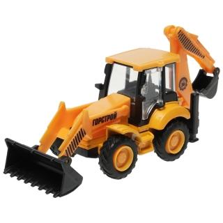 【TDL】合金車玩具工程車挖土機推土機怪手迴力車玩具汽車模型玩具車 CT-1806