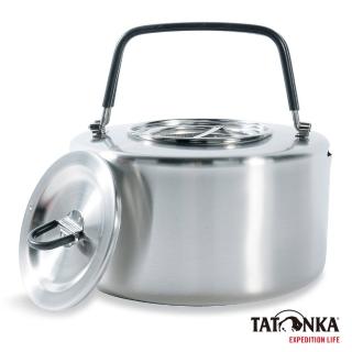 【TATONKA】18/8不鏽鋼茶壺 2.5L(TTK4011/戶外露營/野炊)