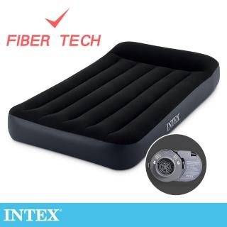 【INTEX 原廠公司貨】舒適雙人內建電動幫浦充氣床-寬137cm(64147)