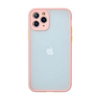 【TOYSELECT 拓伊生活】iPhone 11 Pro 5.8吋 醇色MELLOW減震防摔手機殼 - 綿綿粉