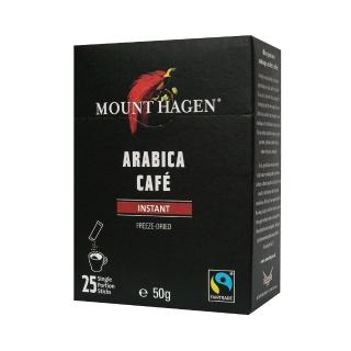 【Mount Hagen】德國進口 公平貿易即溶咖啡粉(2g x 25)