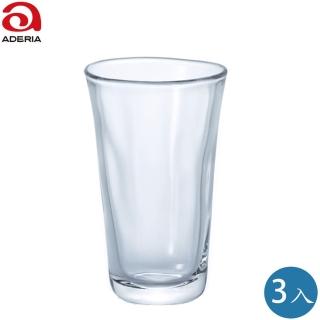 【ADERIA】日本手捻仿陶水杯 160ml 3入組 玻璃杯(玻璃杯)