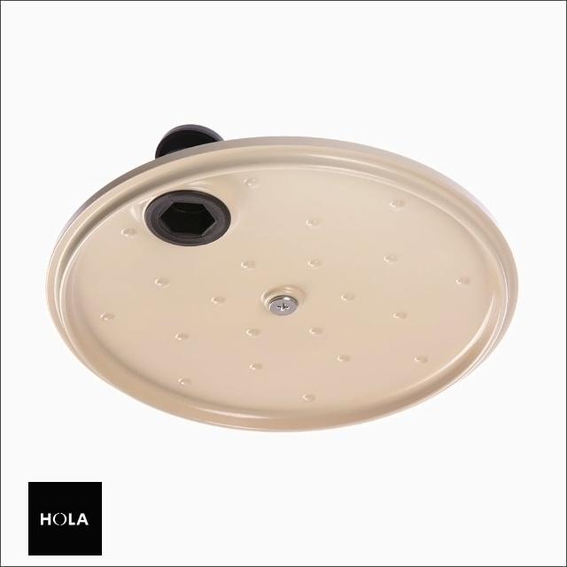 【HOLA】陶瓷不沾導磁單柄湯鍋18CM-白