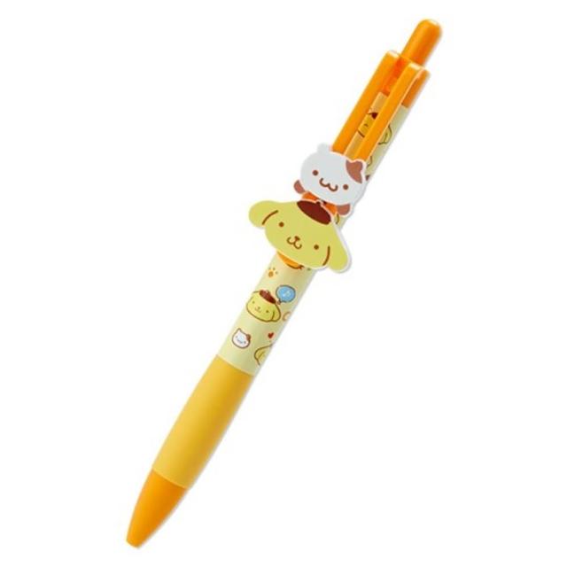 【小禮堂】布丁狗 日製 造型原子筆 自動原子筆 玩偶筆 黑筆 《黃 大臉文具》