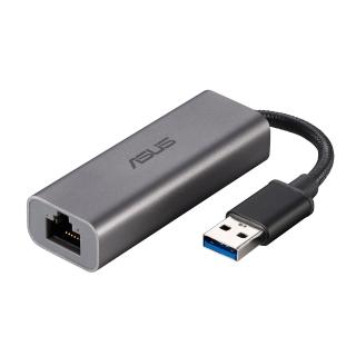 【ASUS 華碩】2.5G 乙太網路 USB 轉接器 (USB-C2500)