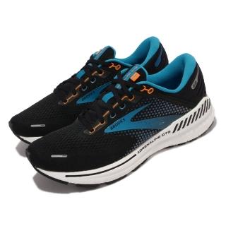 【BROOKS】慢跑鞋 Adrenaline GTS 22 男鞋 路跑 緩震 輕量 透氣網布 腎上腺素 黑 藍(1103661D034)