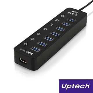 【Uptech】UH270C 7-Port +1-Port 充電埠 USB 3.0 Hub集線器(7-Port USB 3.0 Hub集線器)