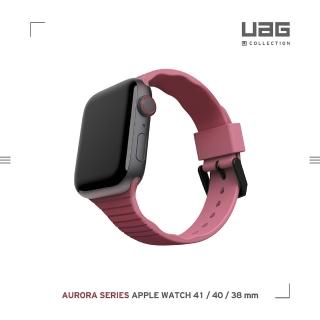 【UAG】（U）Apple Watch 38/40/41mm 透氣矽膠錶帶-粉(UAG)