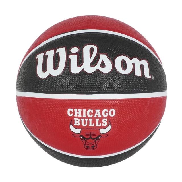 【WILSON】Wilson NBA Team 籃球 7號 隊徽球 耐磨 橡膠 室外 公牛隊(WTB1300XBCHI)