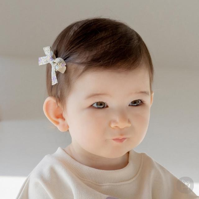 【Happy Prince】韓國製 Lerida女嬰兒童髮夾3件組(女童髮飾蝴蝶結蕾絲花)