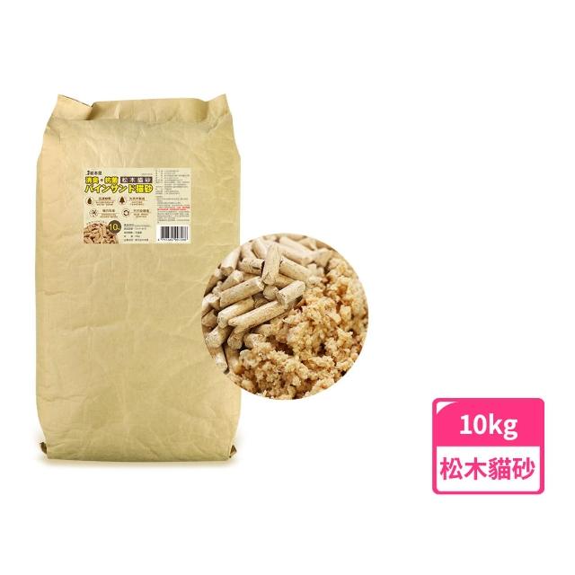 【貓本屋】消臭．抗菌 崩解型松木砂(10kg)